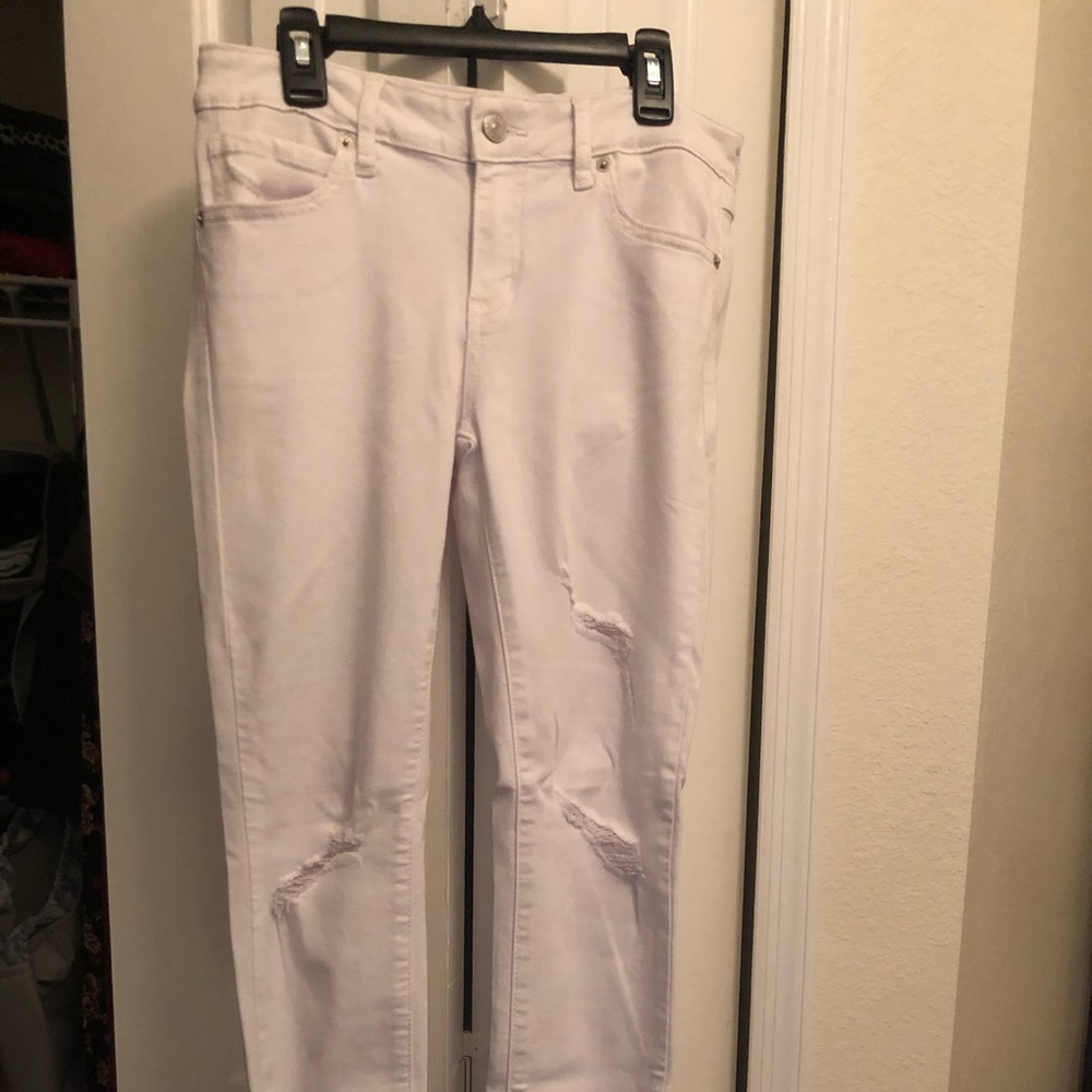 Darcy Fray Hem Distressed Skinny Jean